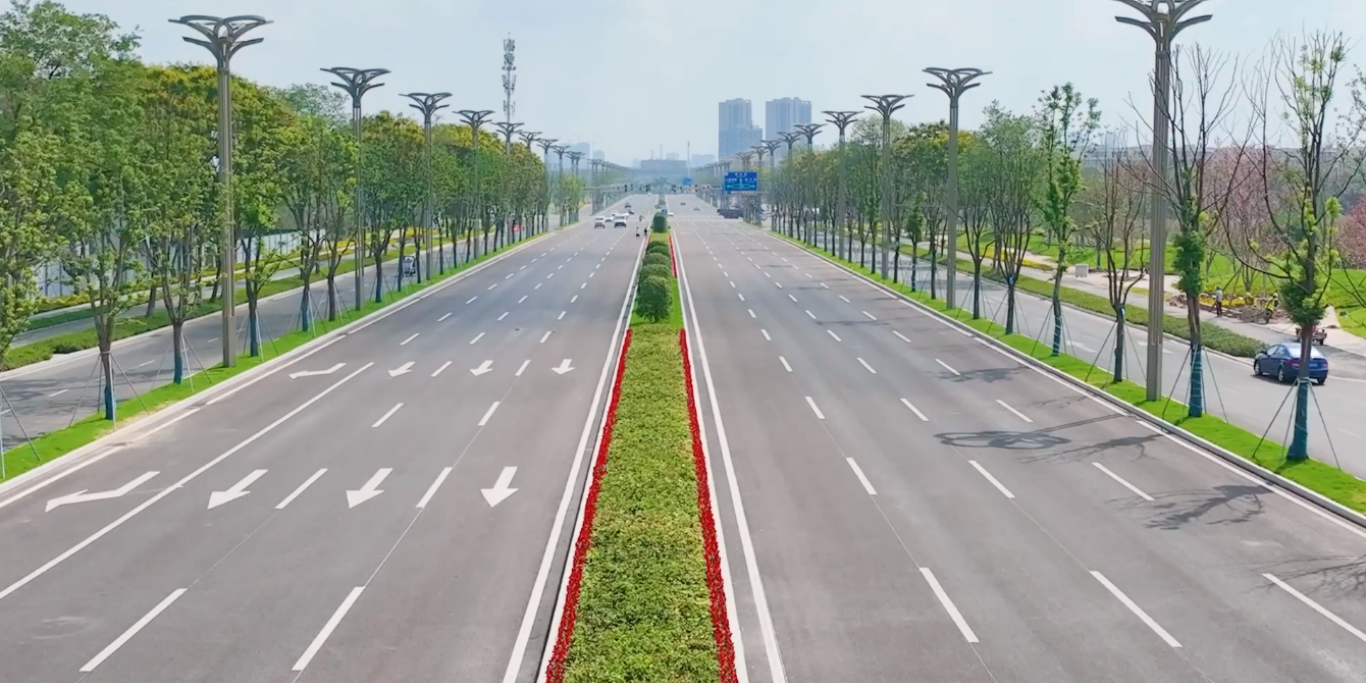 太炫酷啦！德陽首條“智慧道路”試通車！位置在……